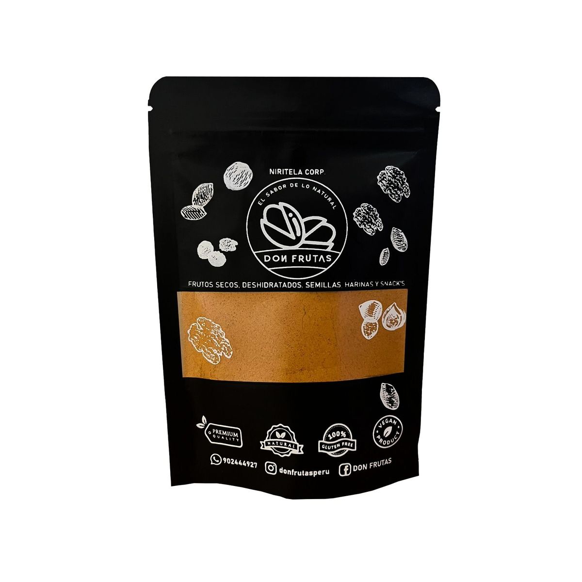 GENERICO - Harina de Curcuma - 500 gramos