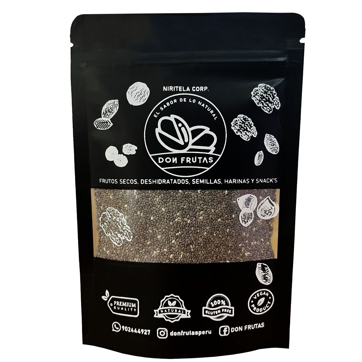 GENERICO - Semillas de Chía - 250 gr