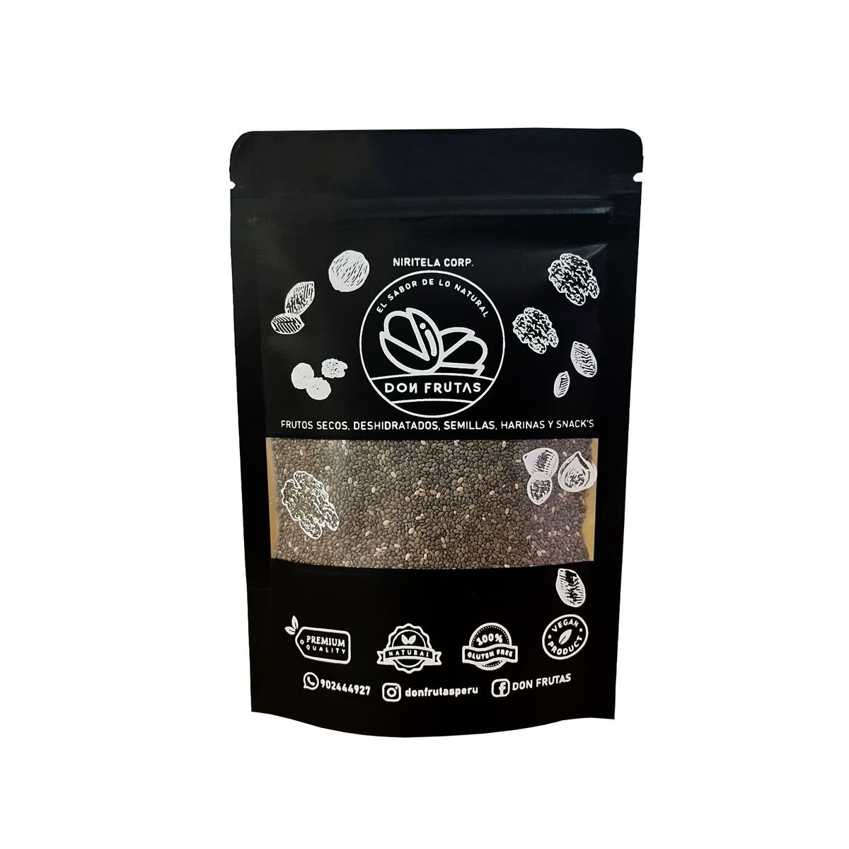 GENERICO - Semillas de Chía - 250 gr