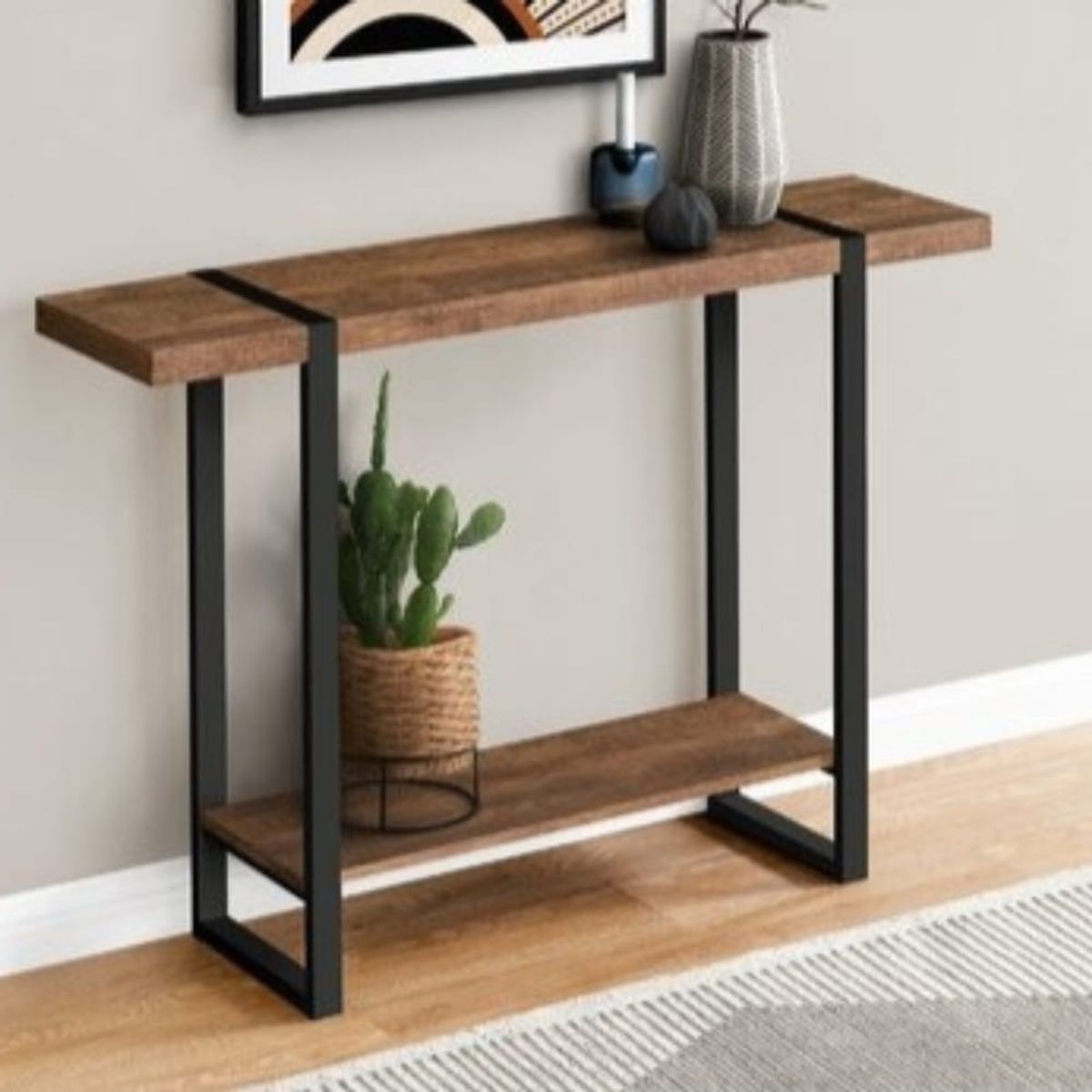 GENERICO - Consola Recibidor Industrial Gabón Pandora Home