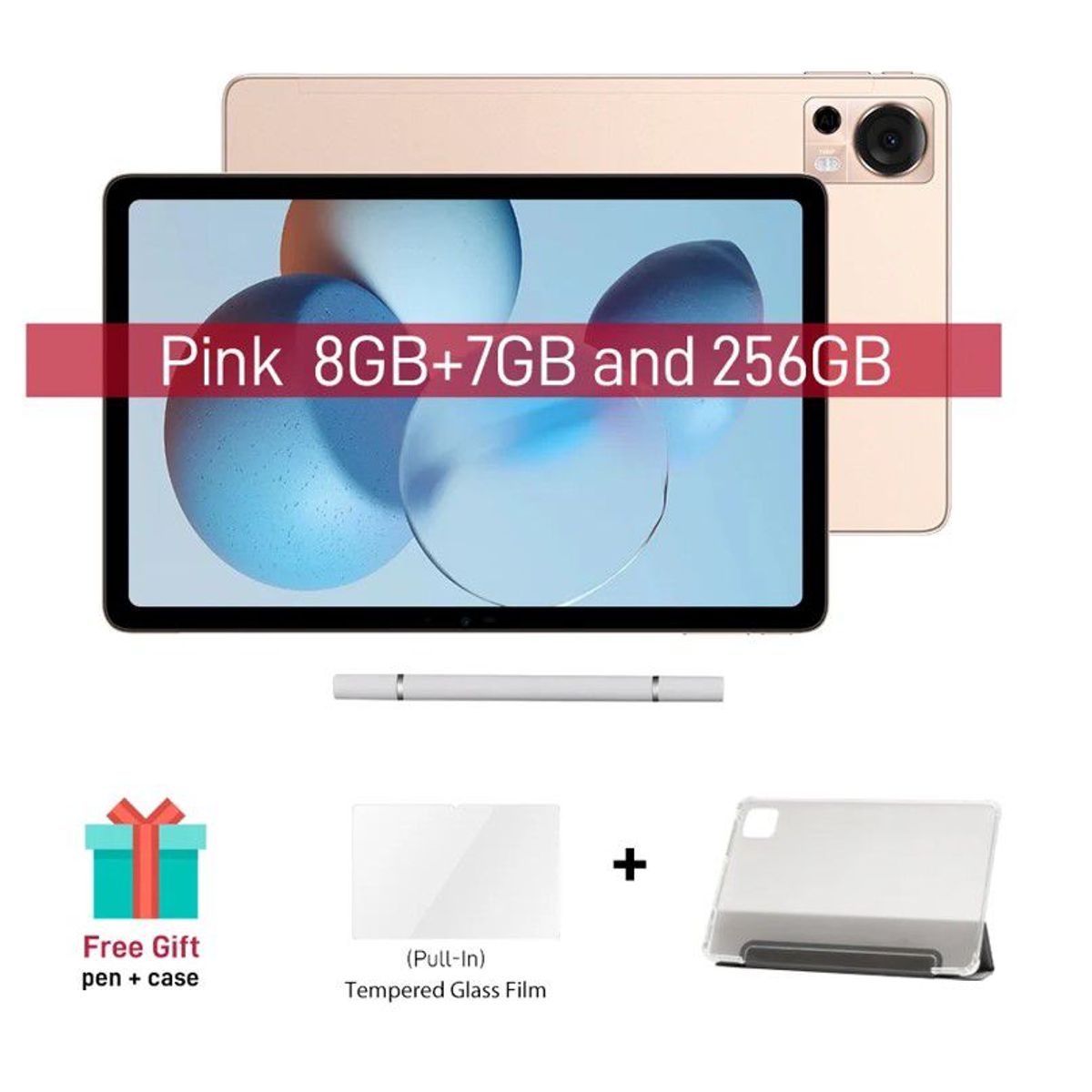 DOOGEE - Tablet DOOGEE T20 10.4 " 256GB 15GB Ram - Rosado.