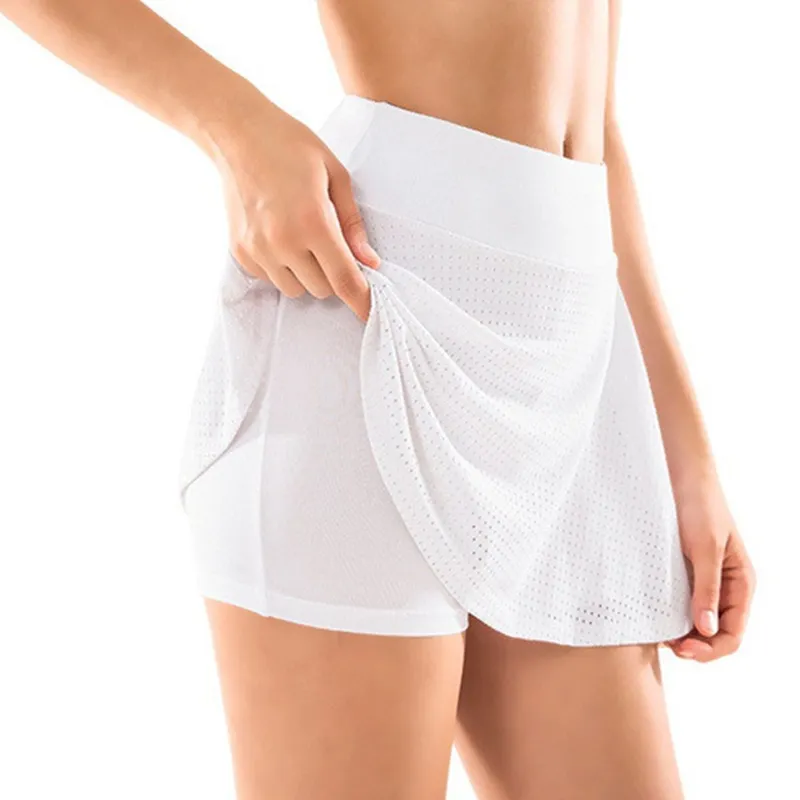 ZIMRAHYG - Falda deportiva de cintura alta para correr en forma