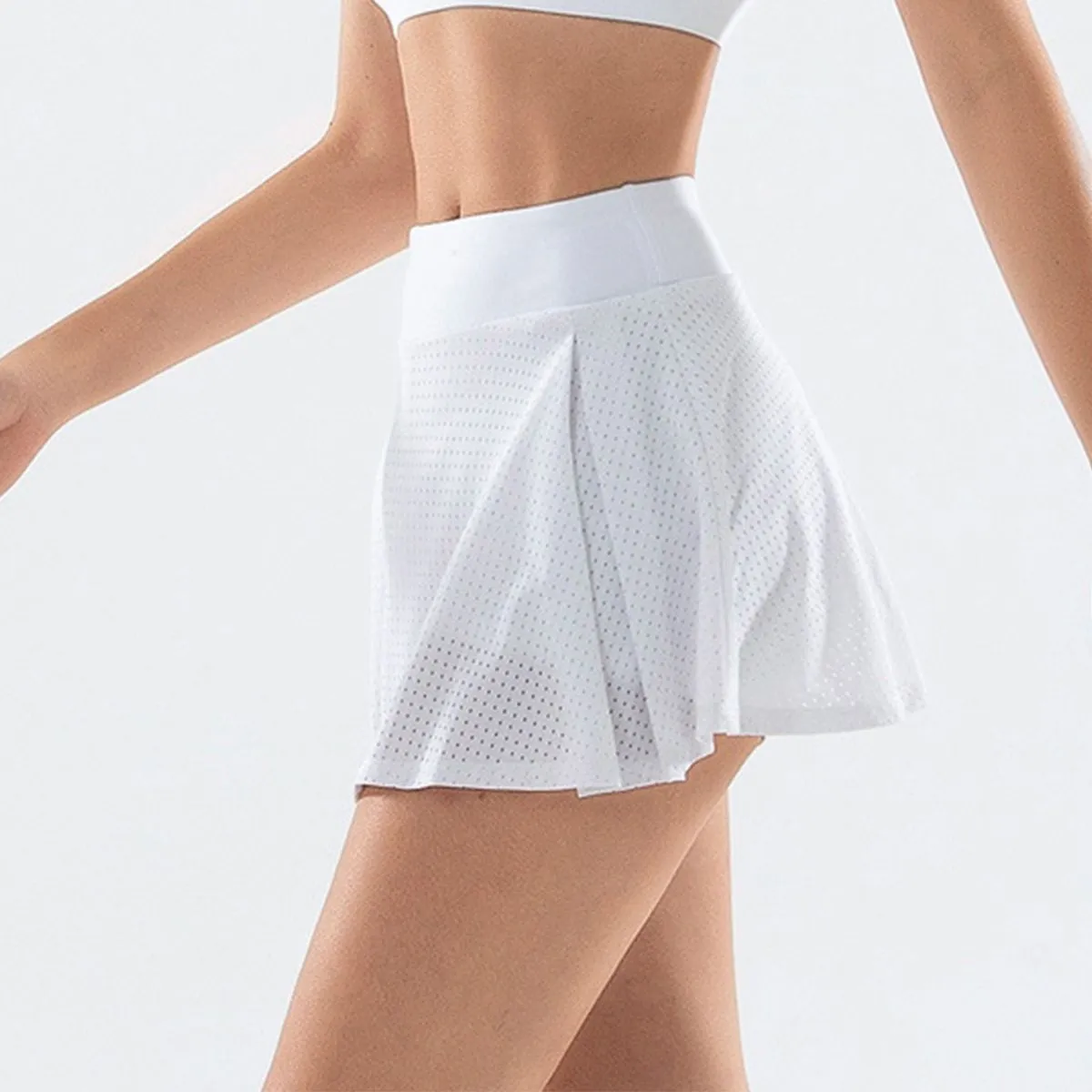 ZIMRAHYG - Falda deportiva de cintura alta para correr en forma