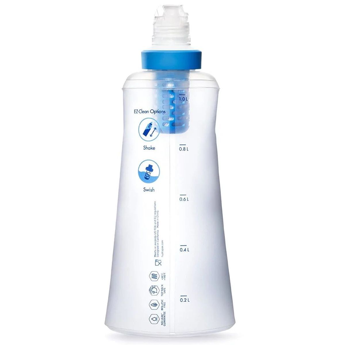 GENERICO - Botella plegable con filtro de agua Katadyn BeFree 1L