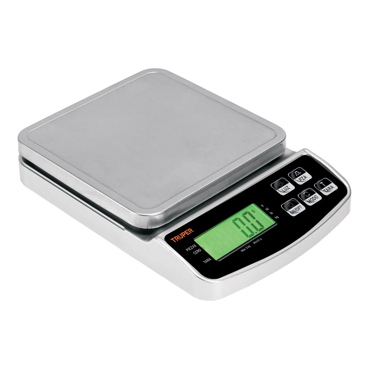 TRUPER - Balanza digital de precision 3Kg Truper