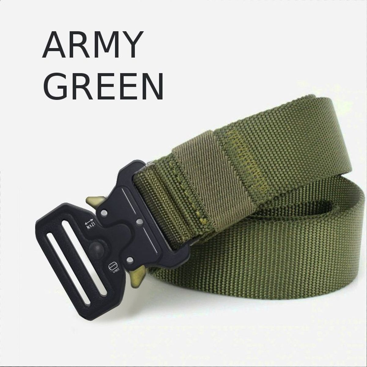 GENERICO - Correas Hombre Cinturon Urbano Ajustable C Sistema Liberacion Rapida