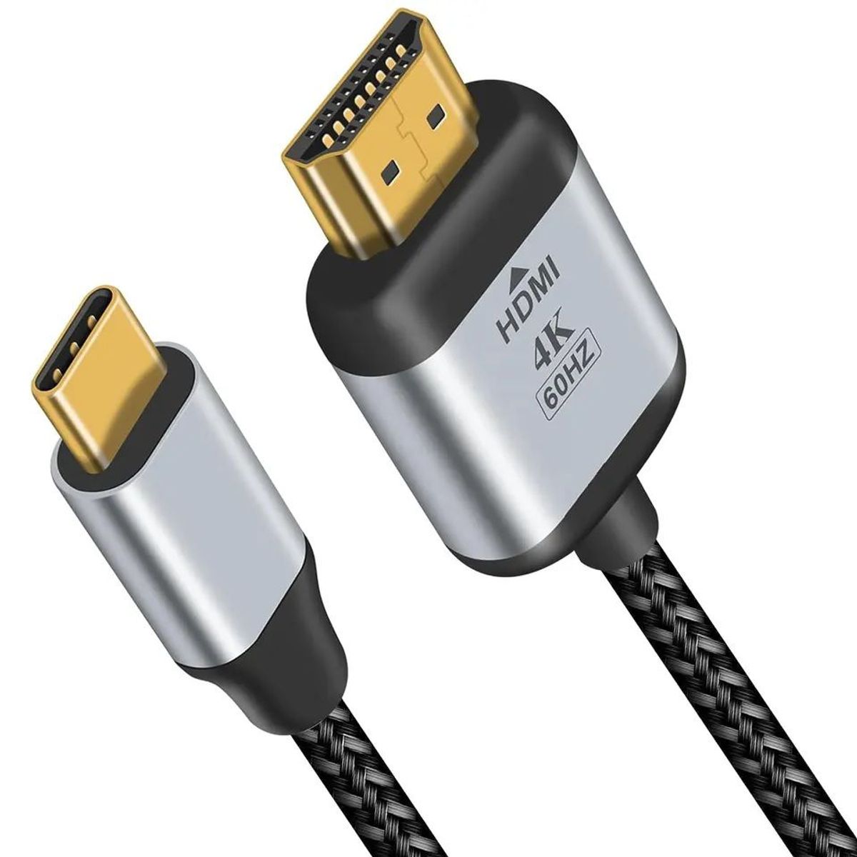 OEM - Cable Tipo C a HDMI 4K 60Hz Trenzado para Windows MacBook