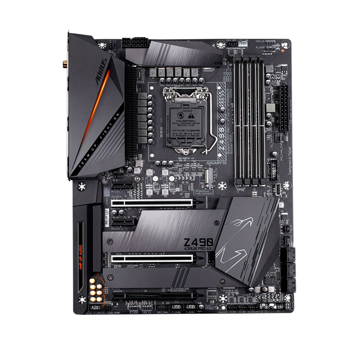 GIGABYTE - PLACA GIGABYTE Z490 AORUS PRO AX DDR4 LGA1200 P/N: Z490 AORUS PRO AX