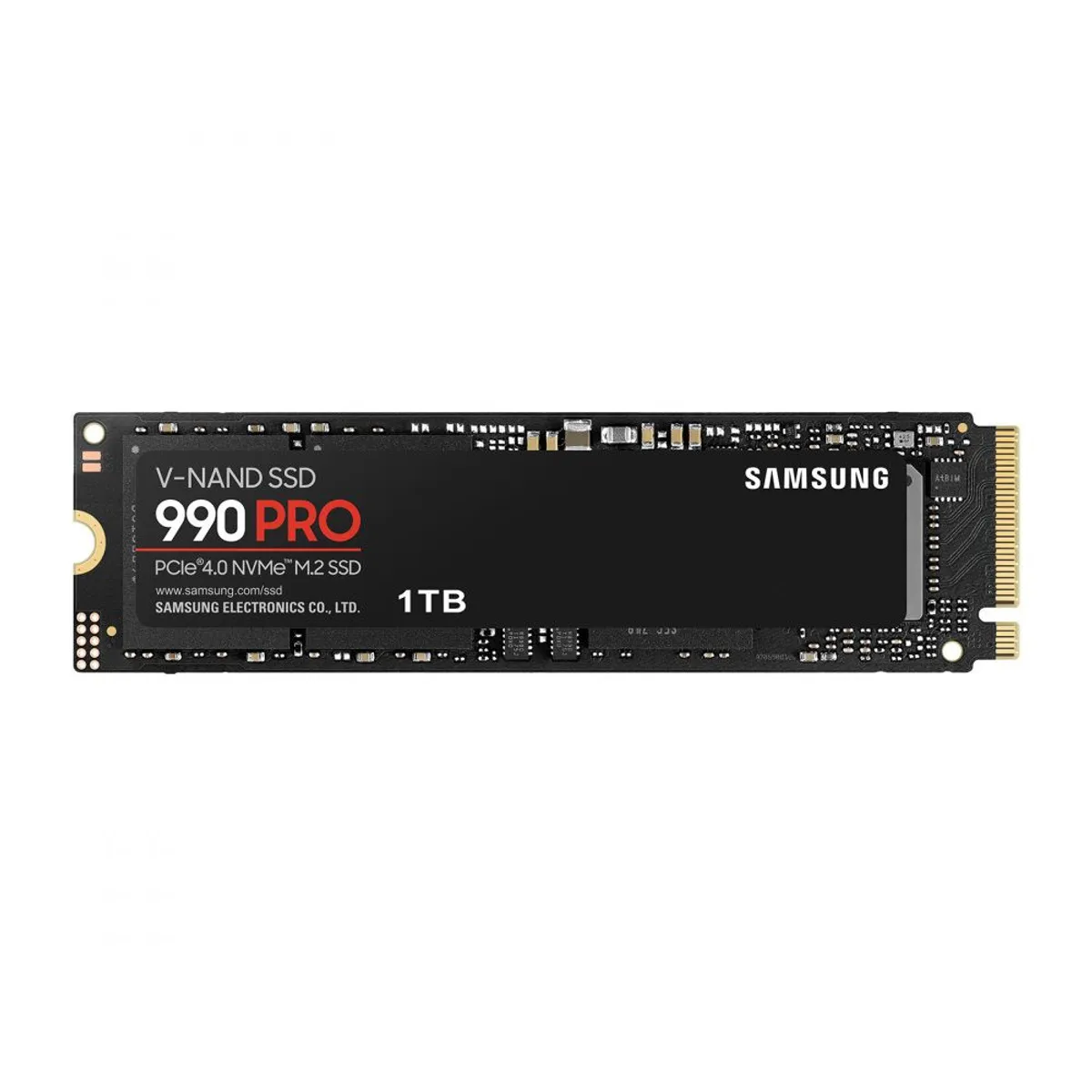 SAMSUNG - Disco Solido SSD Samsung 990 Pro 1TB M2 2280 PCIe Gen4 MZ-V9P1T0B/AM