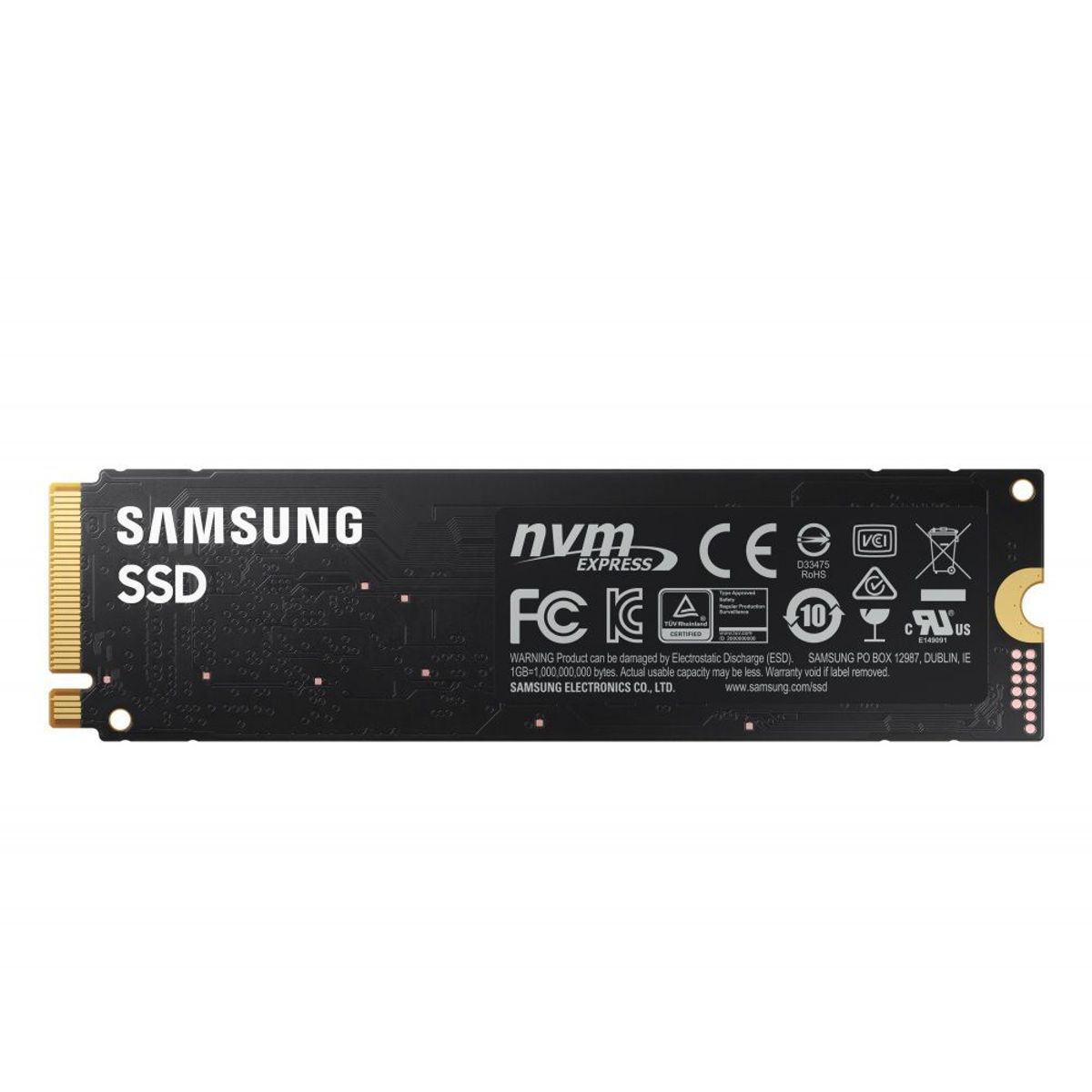 SAMSUNG - Disco Solido SSD Samsung 980 1TB M2 2280 PCIe Gen 3 NVMe MZ-V8V1T0B/AM