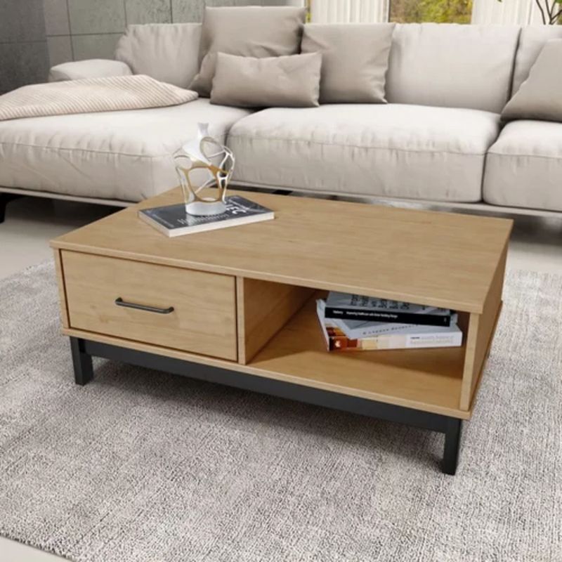 TU MESITA - Mesa de Centro 1 cajon Mirna color Duna TU MESITA