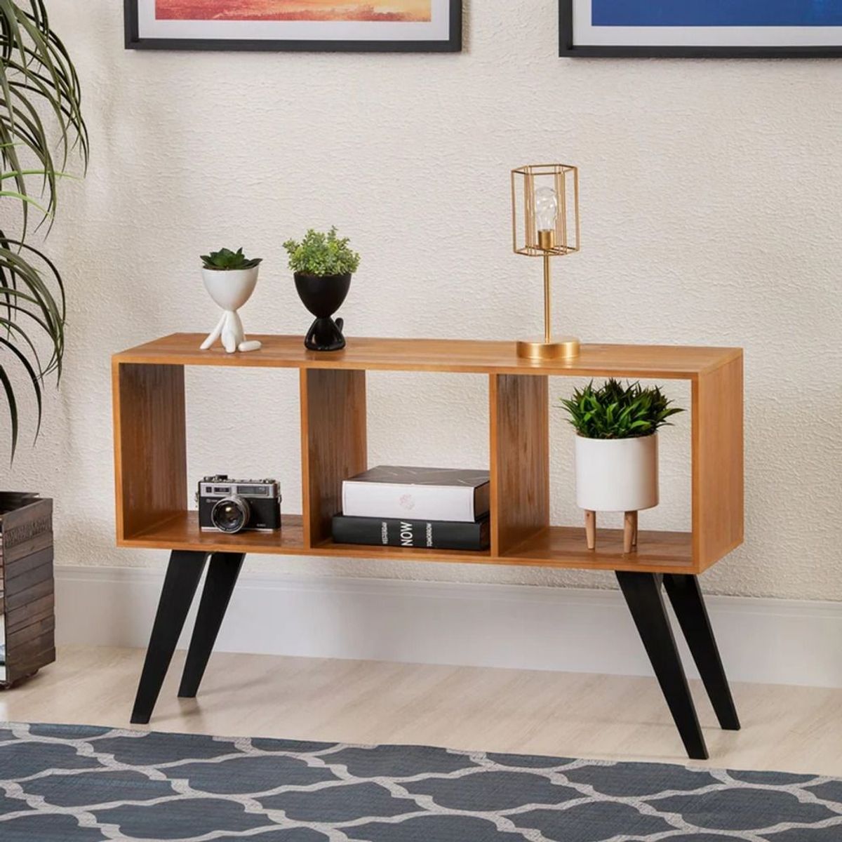 TU MESITA - Recibidor Moderno multiusos Petra color Duna TU MESITA