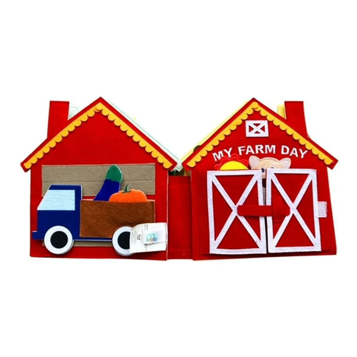 CUENTA OVEJAS - Libro Sensorial Fieltro Actividades Y Titeres De Animales