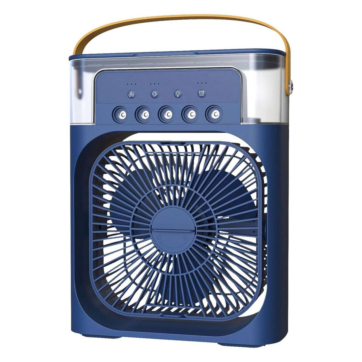 IMPORTADO MC - VENTILADOR HUMIDIFICADOR PORTÁTIL CON AIRE ACONDICIONADO AZUL 3 EN 1