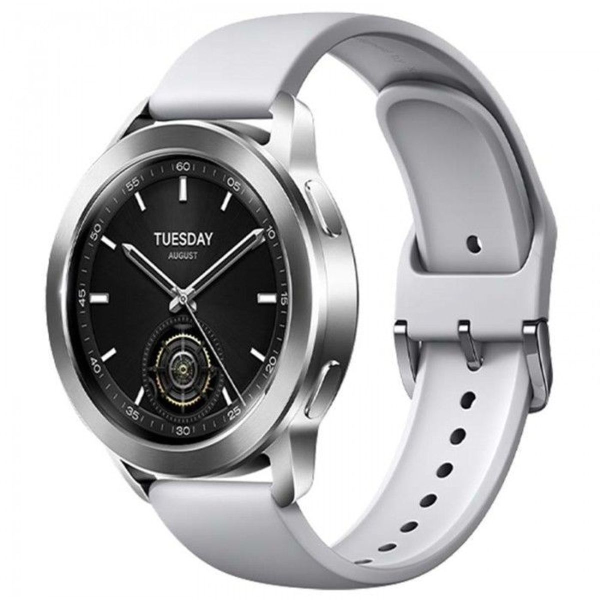 XIAOMI - Reloj Xiaomi Watch S3 GPS AMOLED FULL LLAMADAS - PLATEADO.