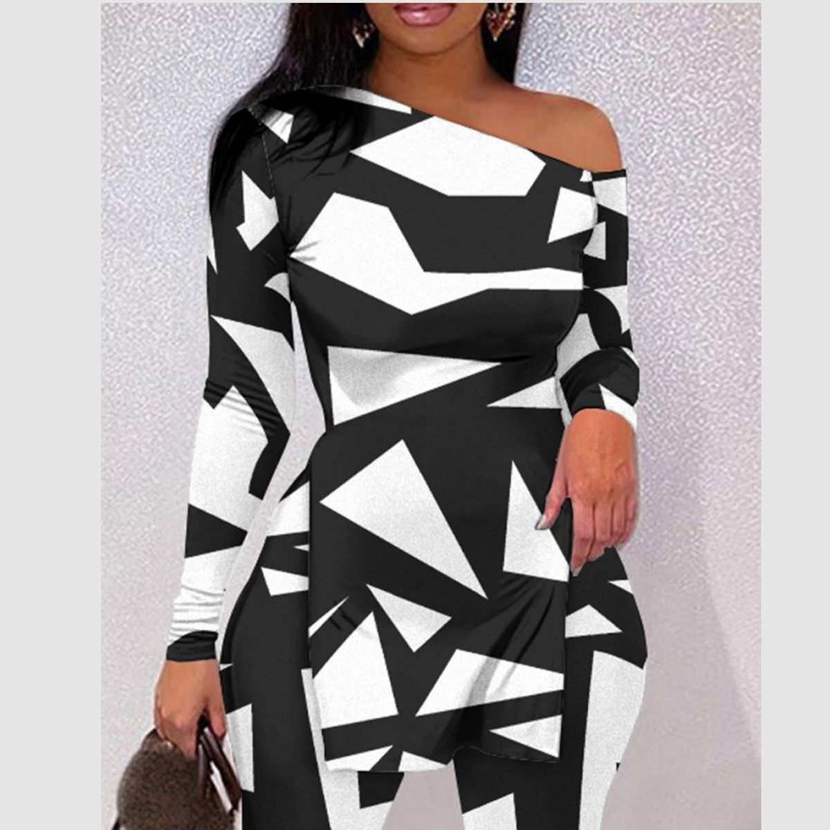 GENERICO - EXCLUSIVO Conjunto de Pantalón y Top de Manga Larga