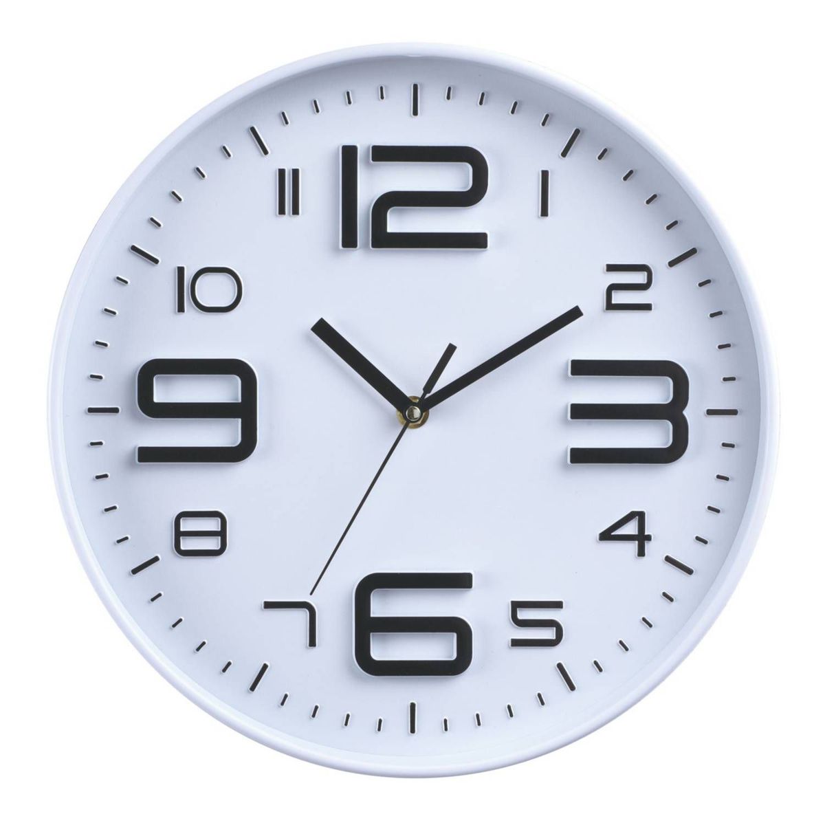 GENERICO - Reloj Big Number Blanco 30cm