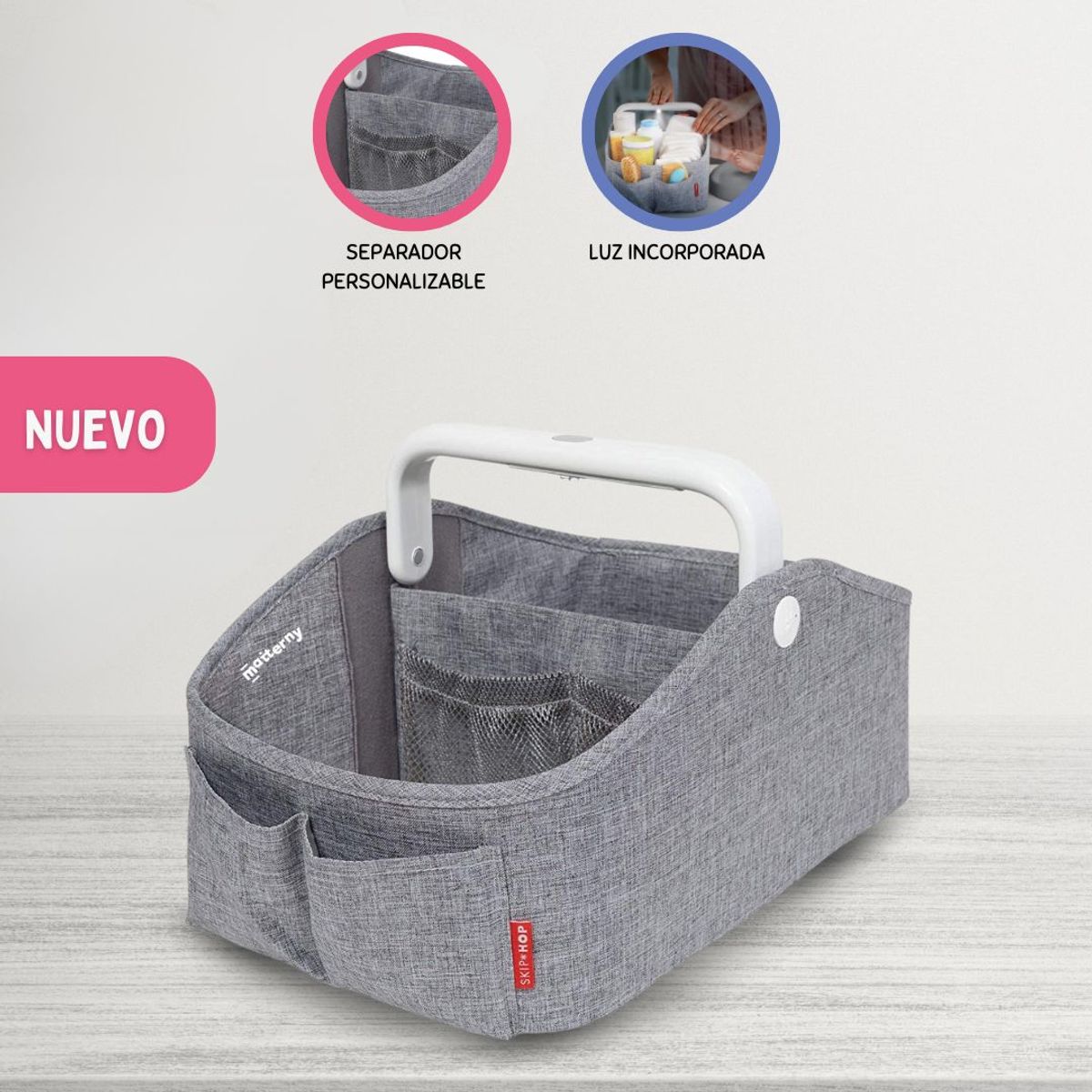 SKIP HOP - Caja Auxiliar para Cambiador con Luz «LIGTH BOX»