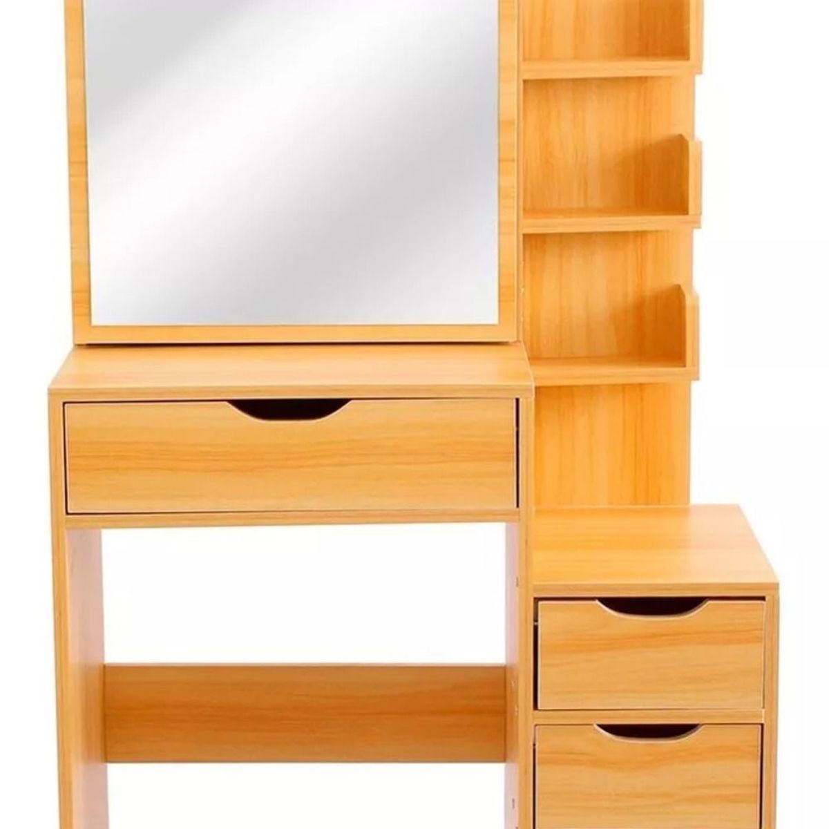 TU MESITA - Tocador con espejo Julius 4 cajones TU MESITA