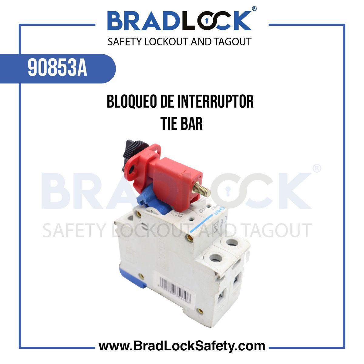 BRADLOCK - Bloqueador de Disyuntores en Miniatura