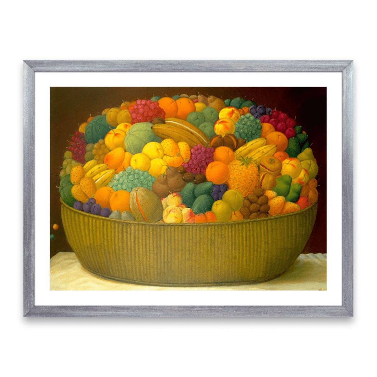 RICORDI ART - Rompecabezas Ricordi - Canasta De Frutas - Botero, 1000 Pzs