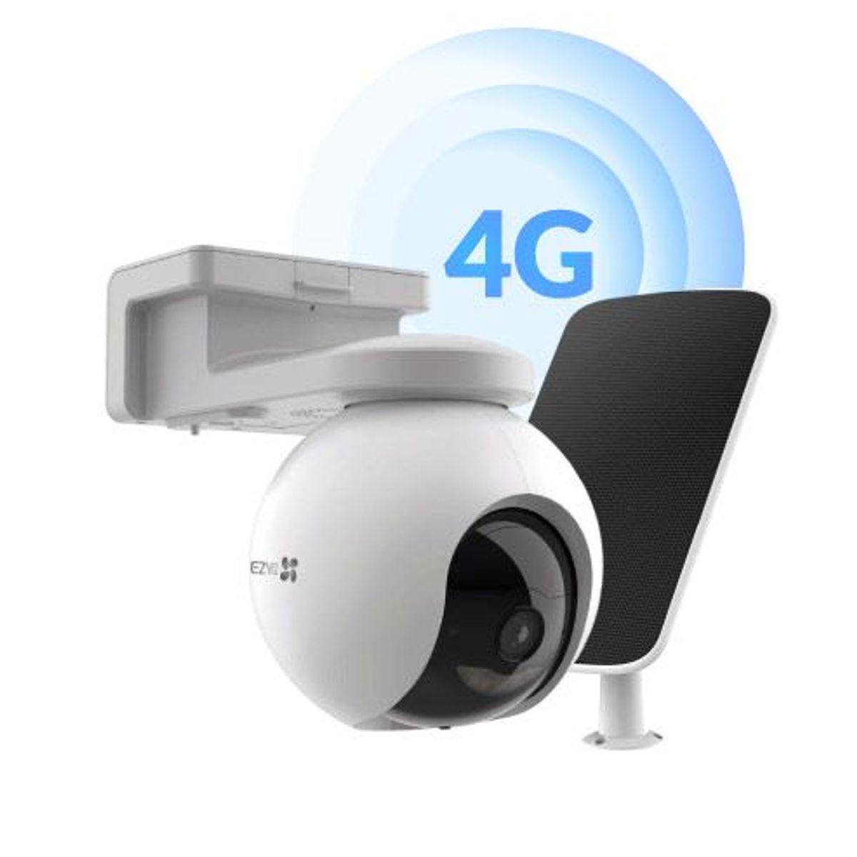 EZVIZ - KIT CAMARA IP PT 2K EXTERIOR 4G  PANEL SOLAR