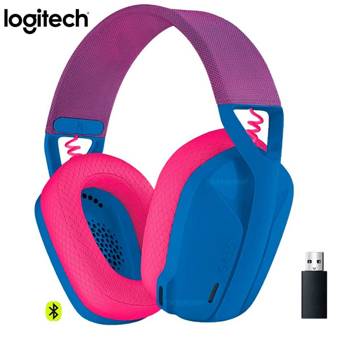 LOGITECH - Audifono Gamer Logitech G435 Lightspeed Bluetooth Blue