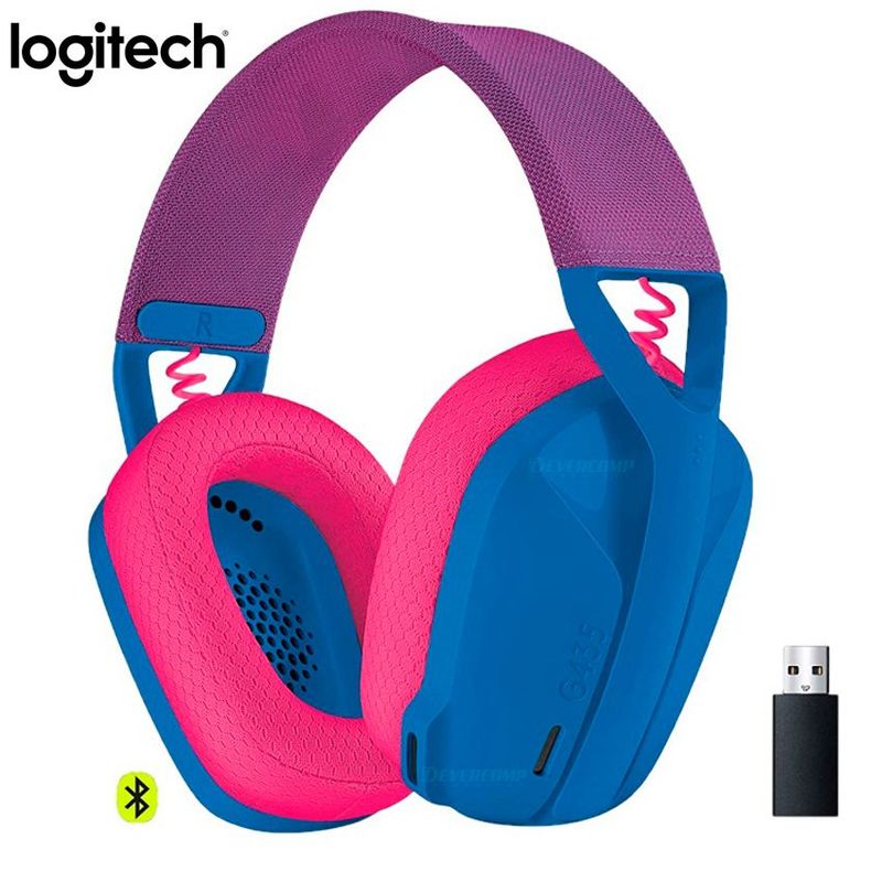 LOGITECH - Audifono Gamer Logitech G435 Lightspeed Bluetooth Blue