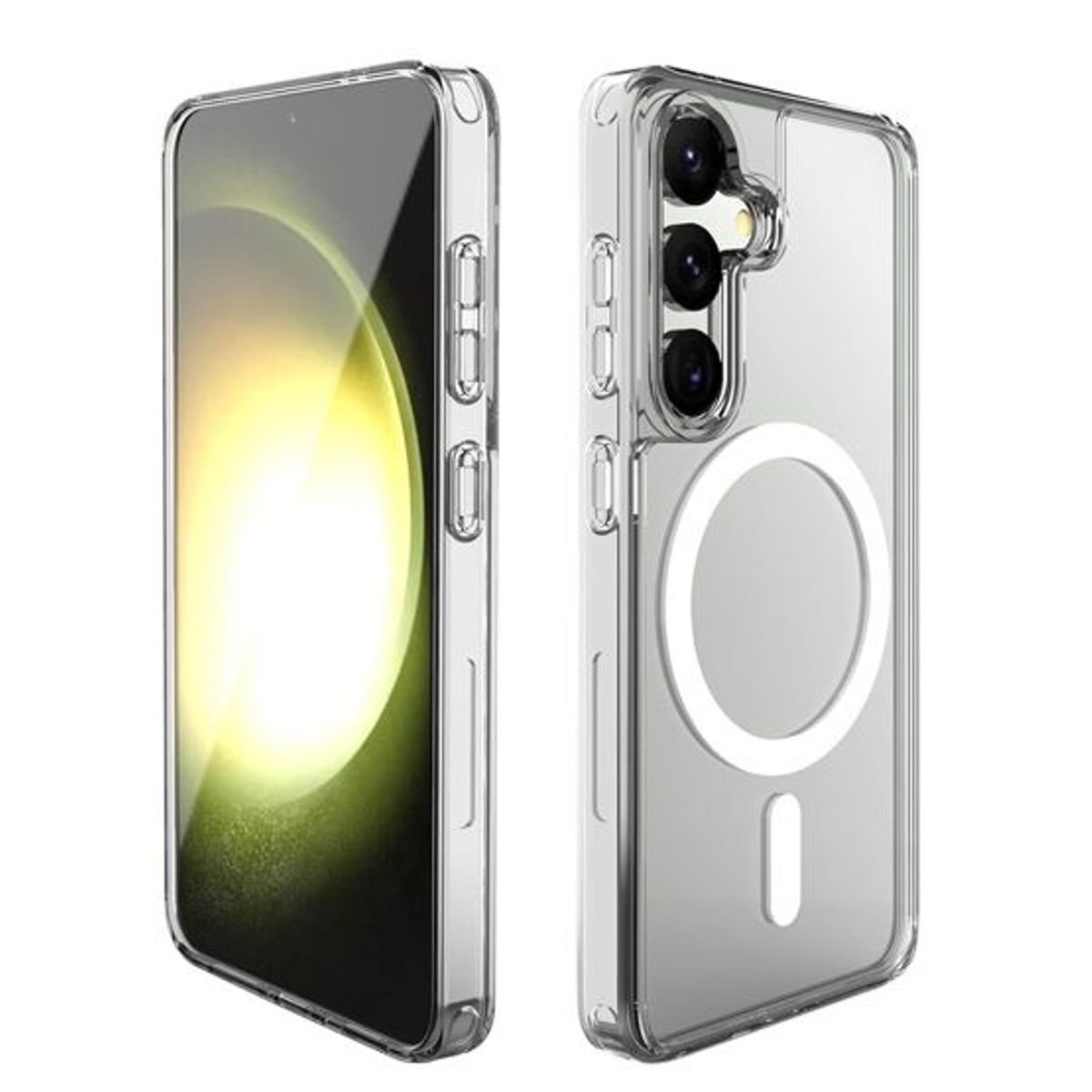 GENERICO - Funda Clear con MagSafe Samsung S24 - Transparente