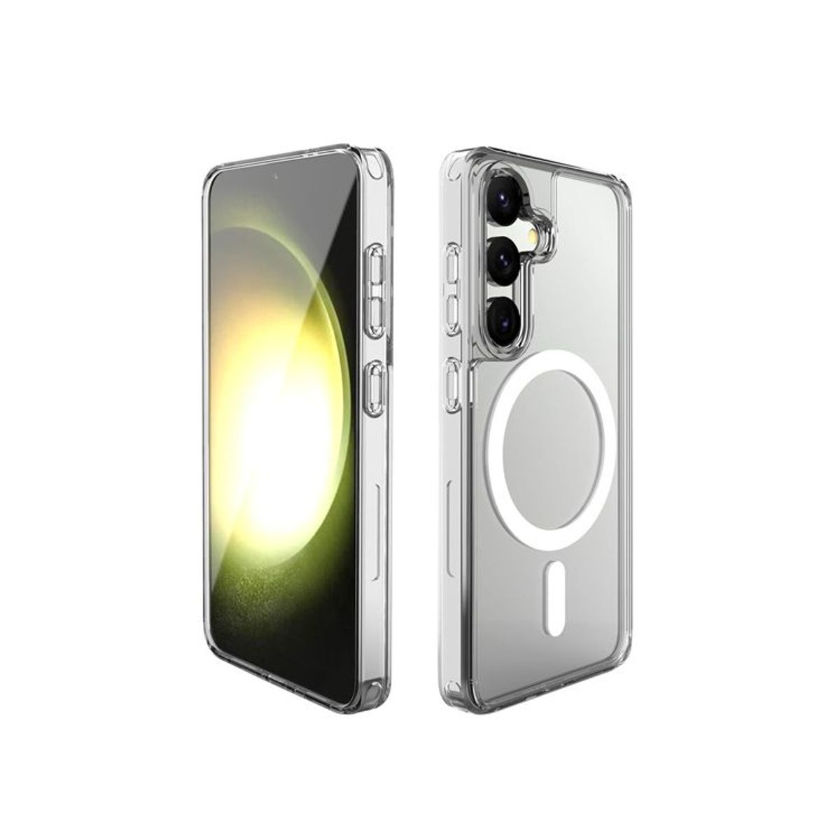 GENERICO - Funda Clear con MagSafe Samsung S24 - Transparente