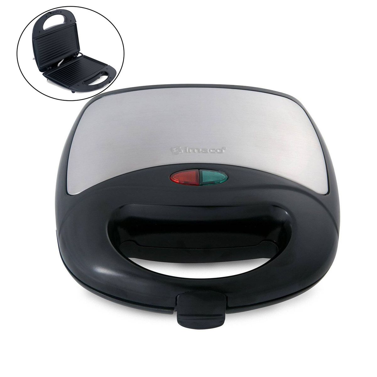 Imaco - Sandwichera Grill Imaco ISG014A 700Watts