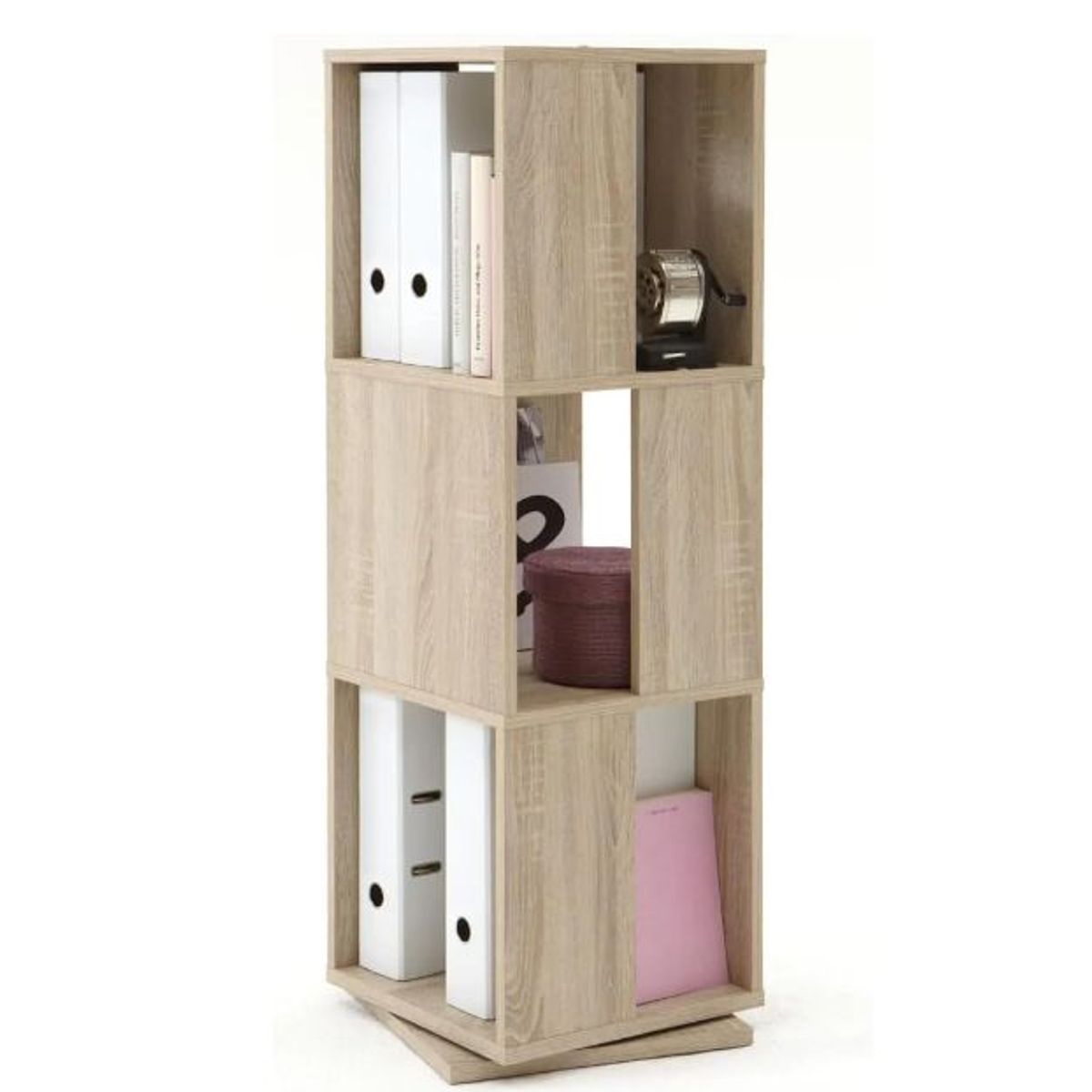 NACION MUEBLES - Estante Giratorio Moderno LIA