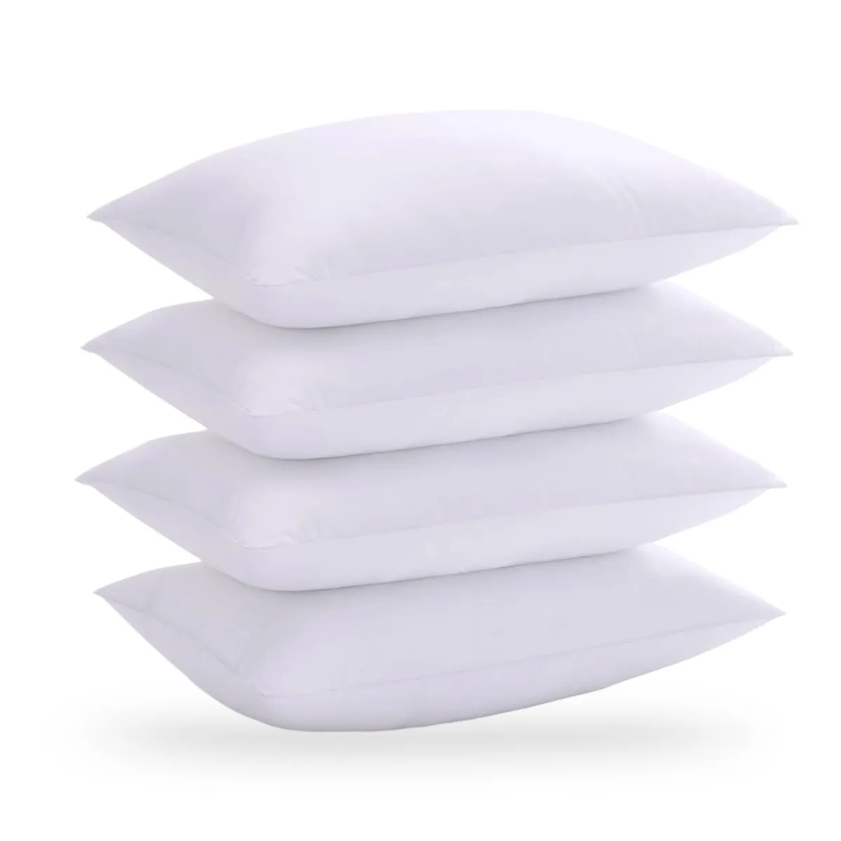 HYPNO HOME - Pack x4 Almohadas de Microfibra Siliconada 1200gr 50x70cm c/u.