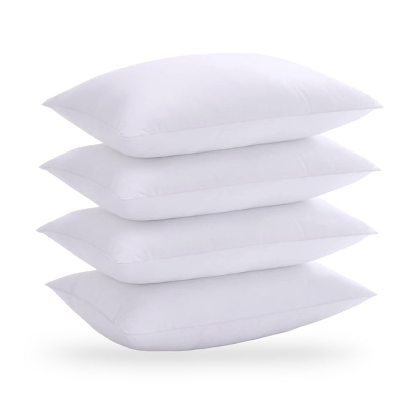 HYPNO HOME - Pack x4 Almohadas de Microfibra Siliconada 1200gr 50x70cm c/u.