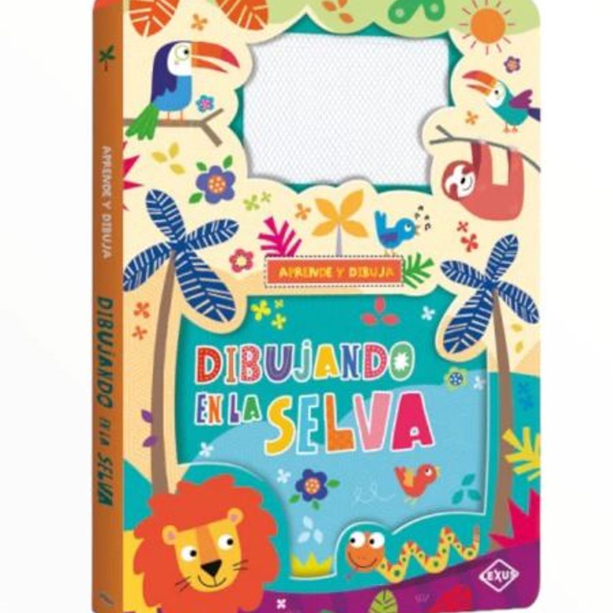 GENERICO - Libro Infantil Aprende Dibujando en la Selva