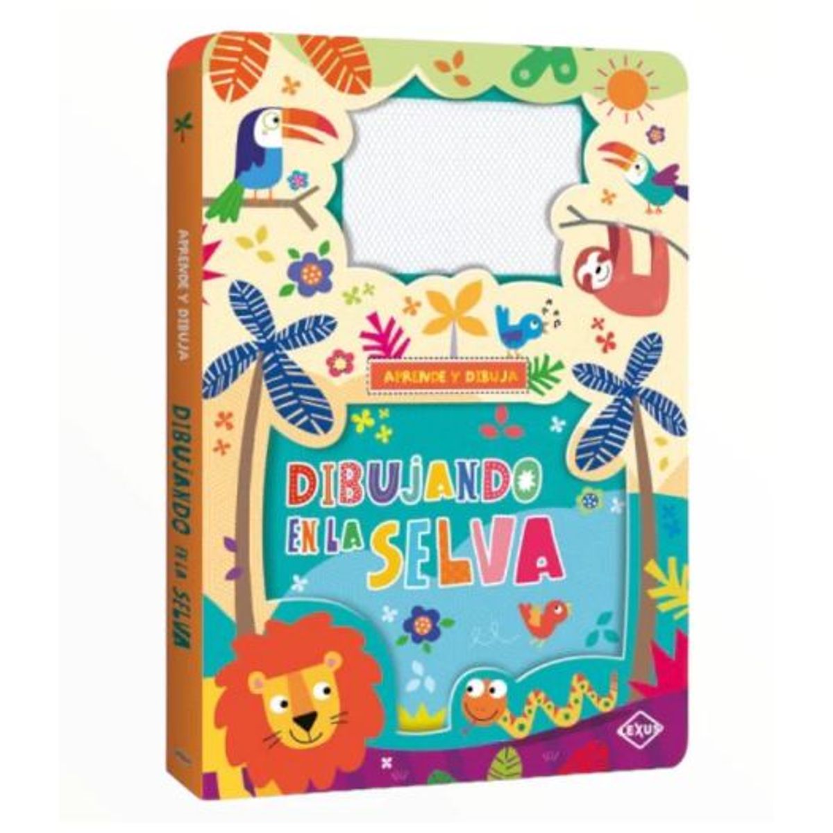 GENERICO - Libro Infantil Aprende Dibujando en la Selva