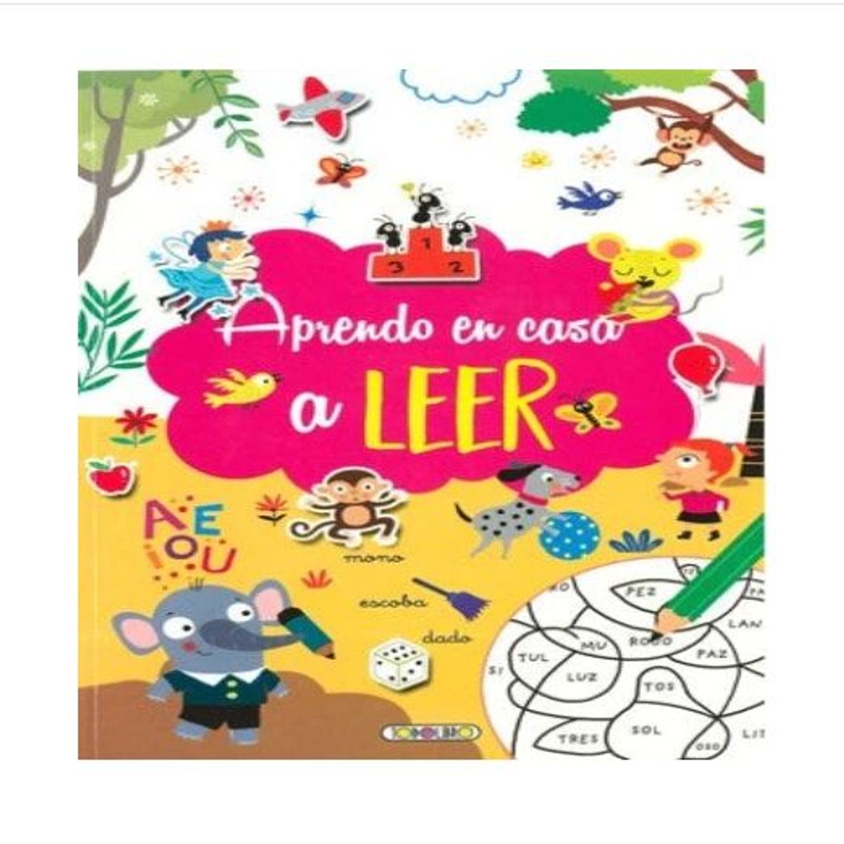 GENERICO - Libro Infantil Aprendo en Casa - Leer