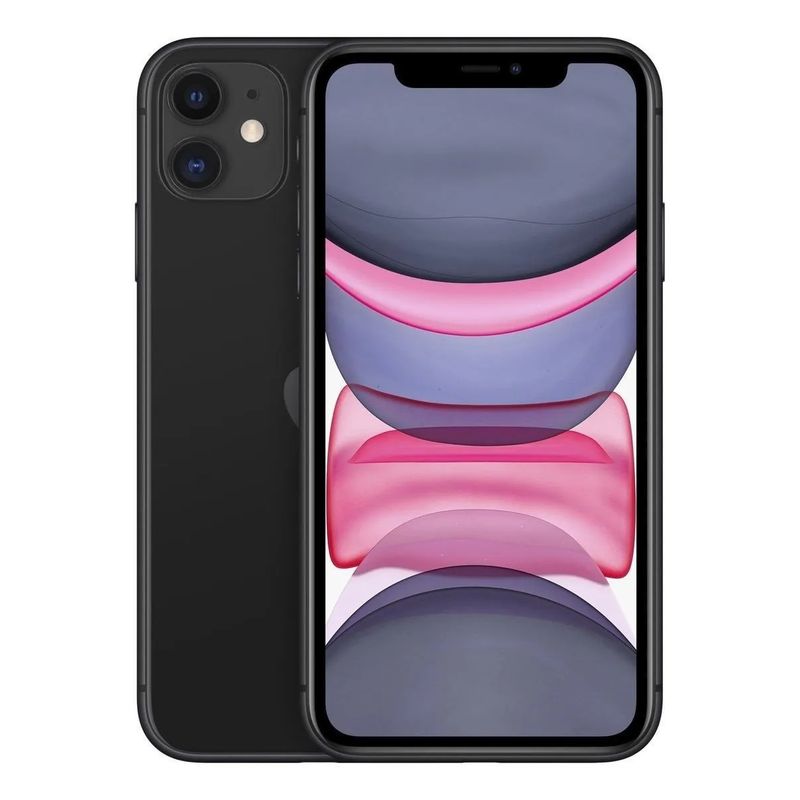 APPLE - Apple Iphone 11 64GB Negro Reacondicionado