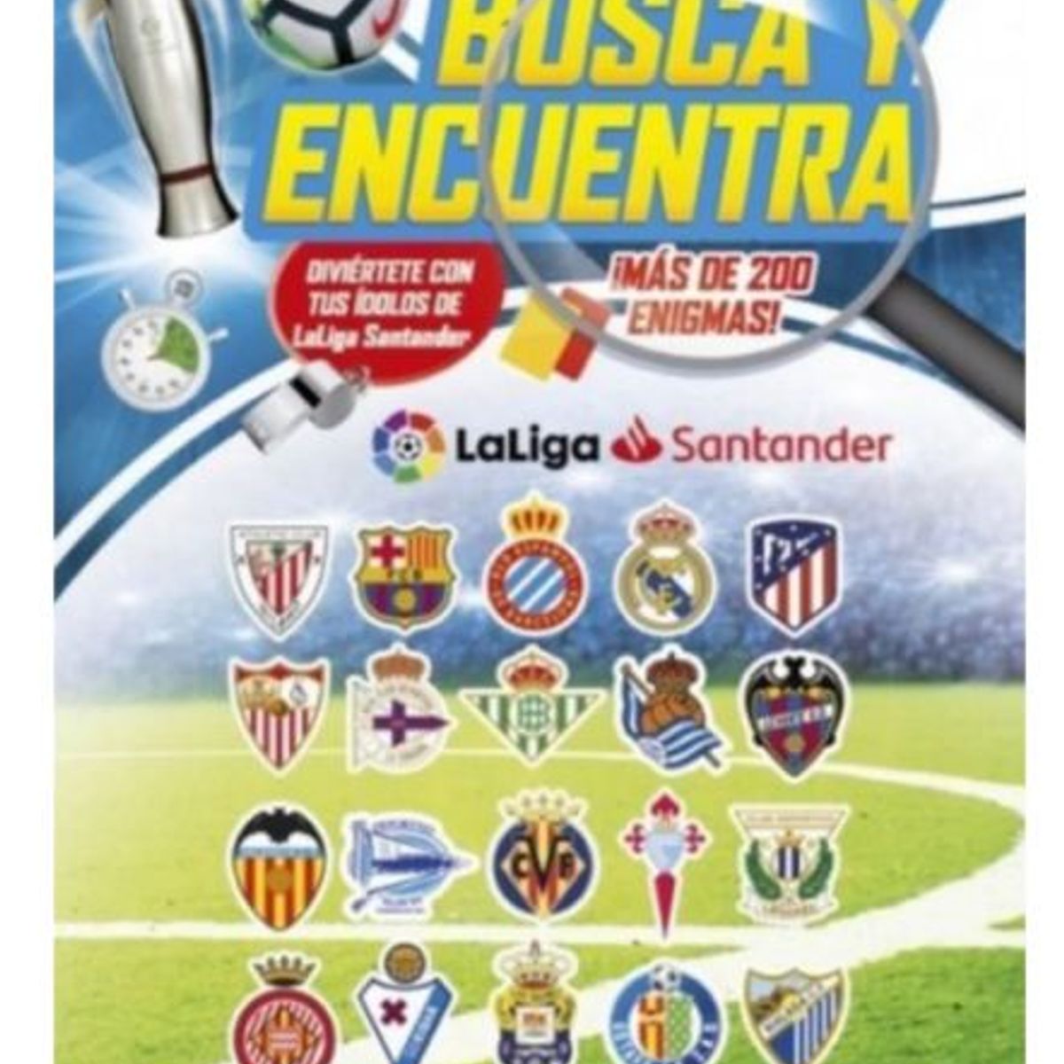 GENERICO - Libro Infantil Busca y Encuentra - Fútbol