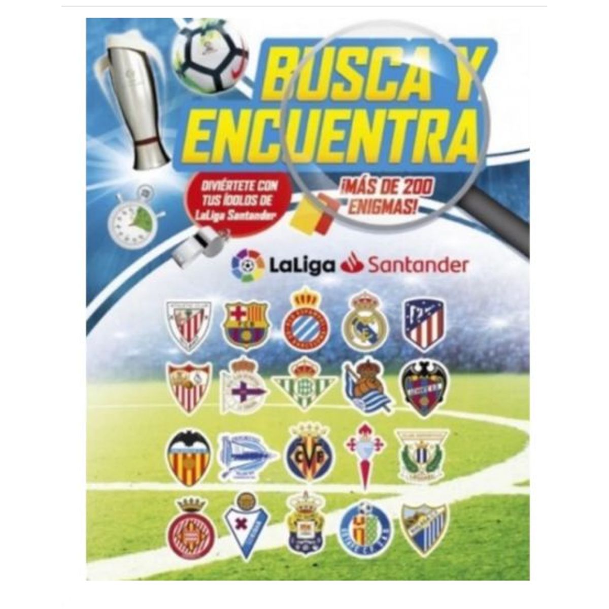GENERICO - Libro Infantil Busca y Encuentra - Fútbol