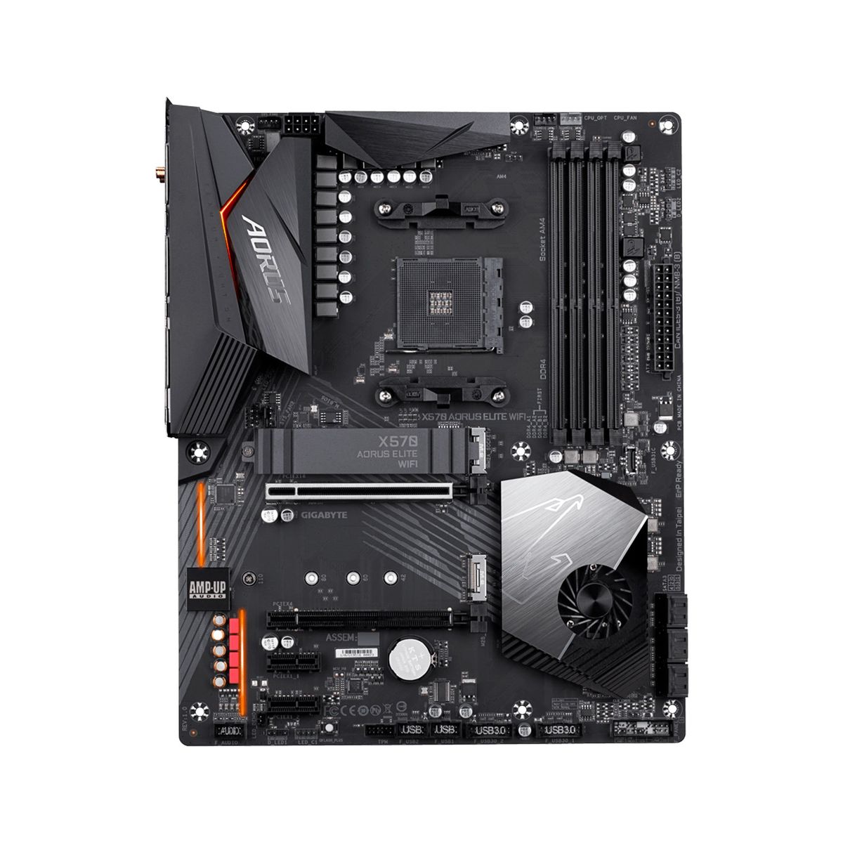 GIGABYTE - PLACA GIGABYTE X570 AORUS ELITE AM4 X570 P/N:X570 AORUS ELITE WIFI