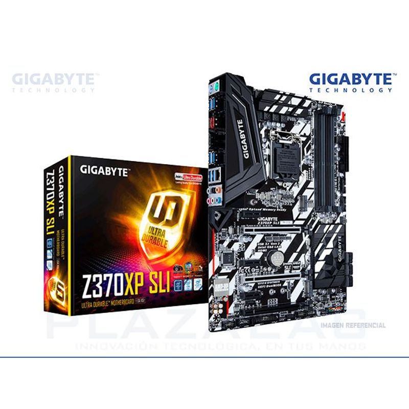 GIGABYTE - PLACA GIGABYTE Z370XP SLI DDR4 4000MHZ LGA1151 64GB P/N: Z370XP SLI