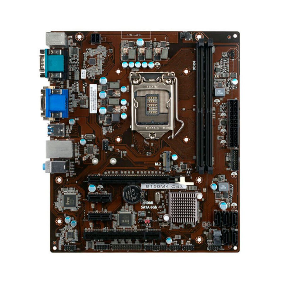 GENERICO - PLACA BASE ECS B150M4-C43 DDR4 LGA1151 32GB M.2 P/N: B150M4-C43