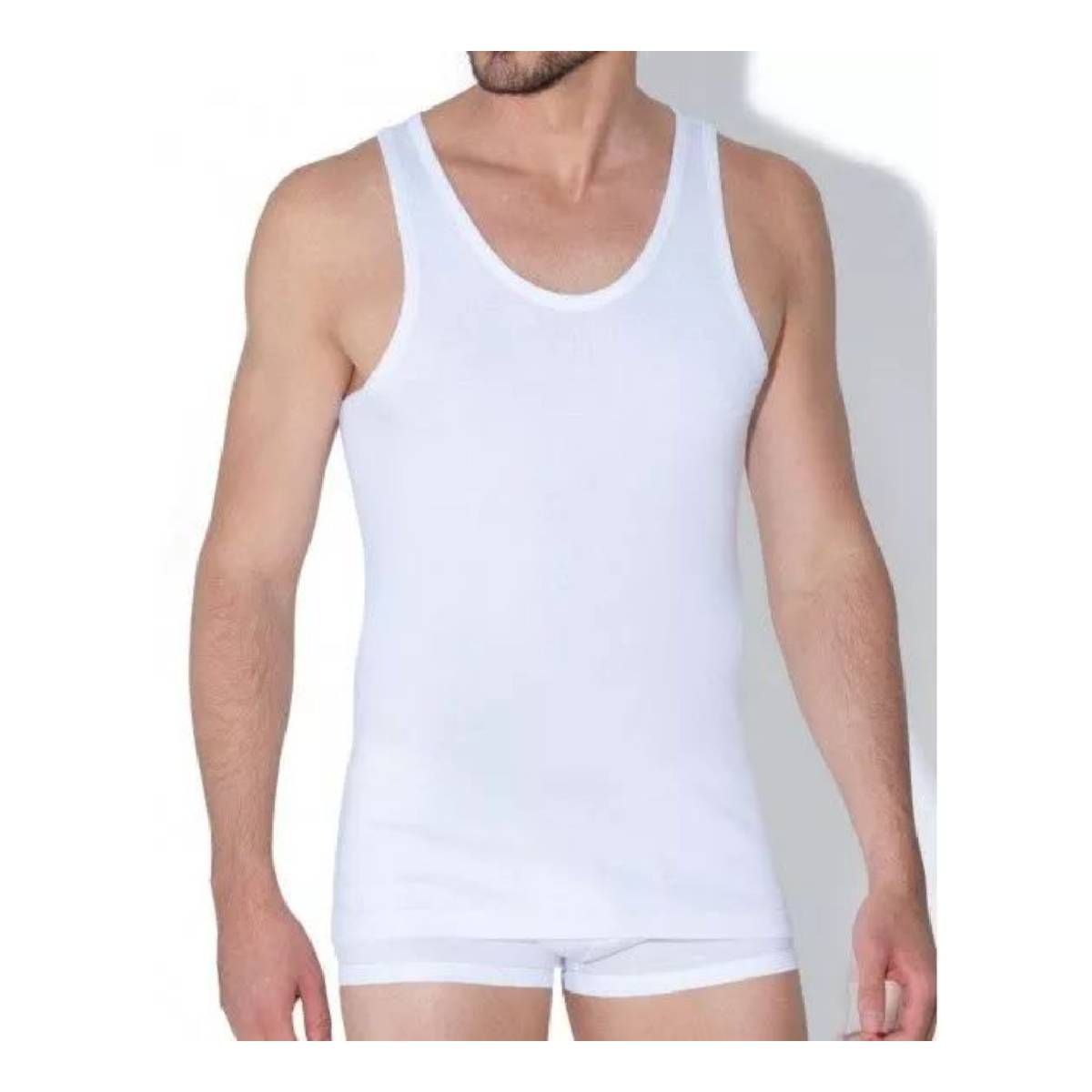 RYBIU IMPORT - Bividí Algodón Hombre Pack 3