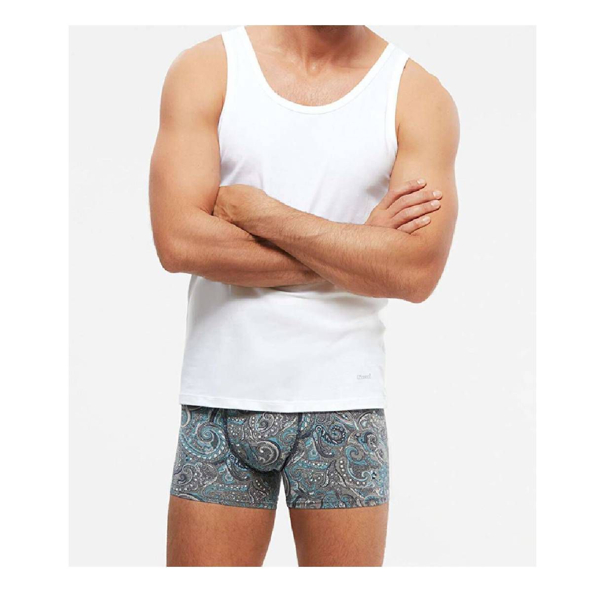 RYBIU IMPORT - Bividí Blanco Hombre Pack 3.-