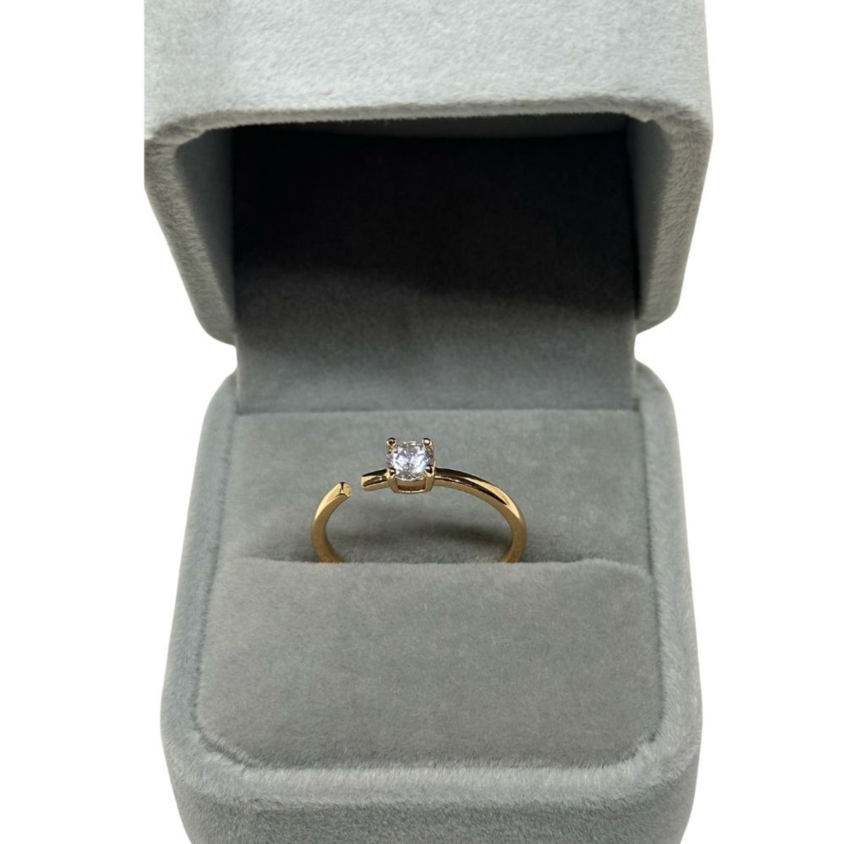 GENERICO - ANILLO COQUETTE INOXIDABLE TRIPLE BAÑO