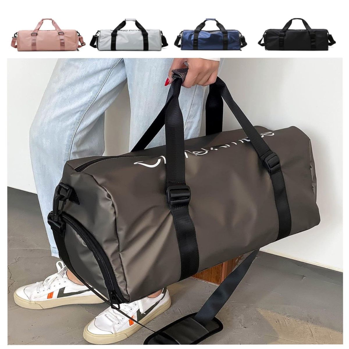 INSPIRA MARKET - Mochila DG Bolso de Viaje Multiusos Bolsa de Gimnasio Maleta Deportiva