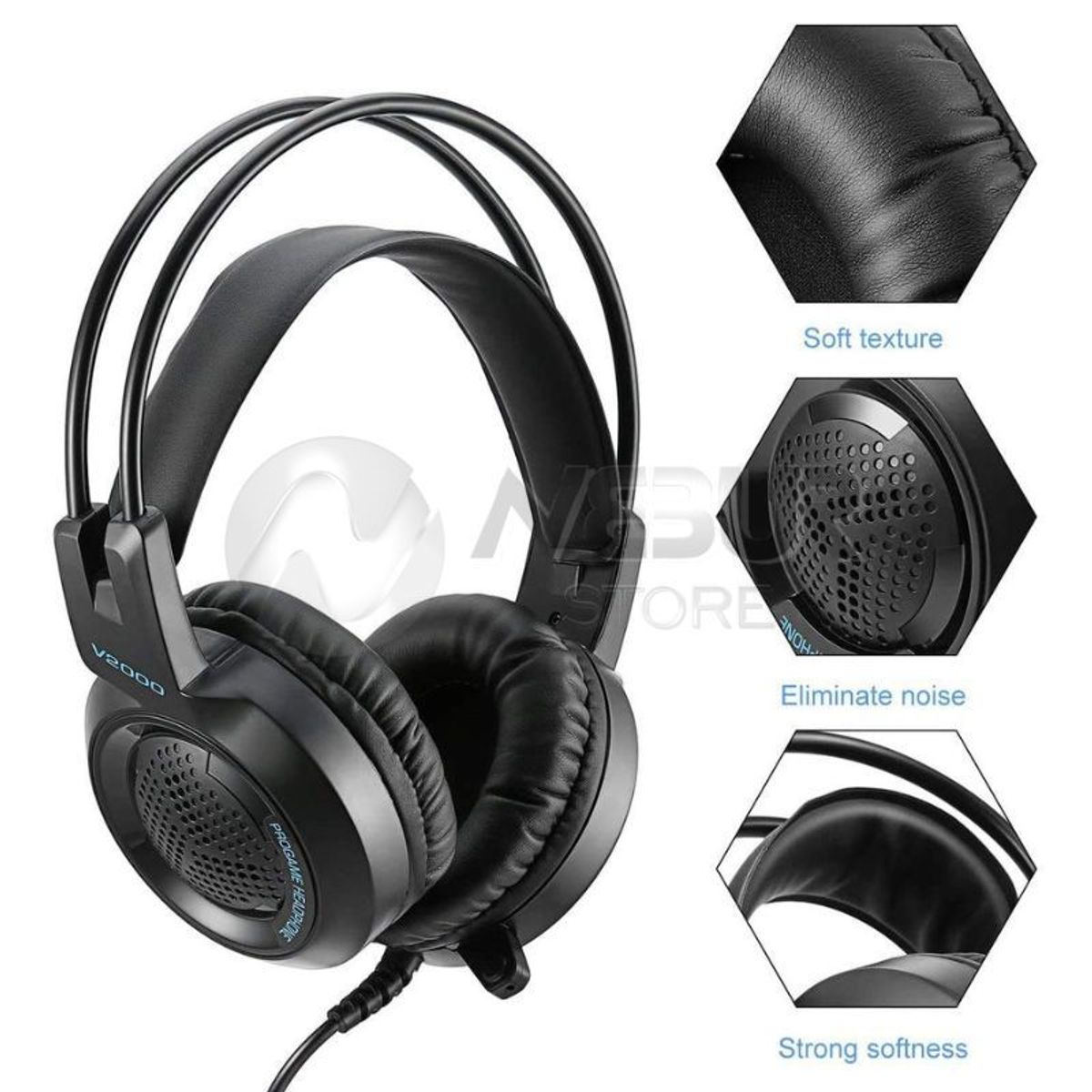 GENERICO - Audífonos Gamer PROGAME HEADPHONE V2000