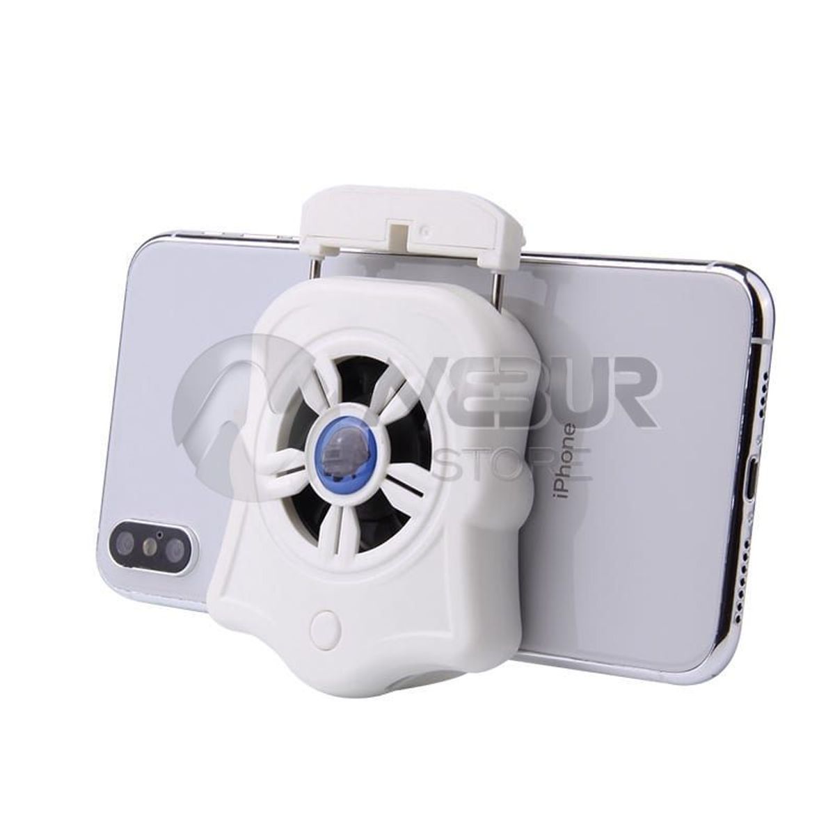 GENERICO - COOLER - DISIPADOR - VENTILADOR P9 Blanco PARA CELULAR