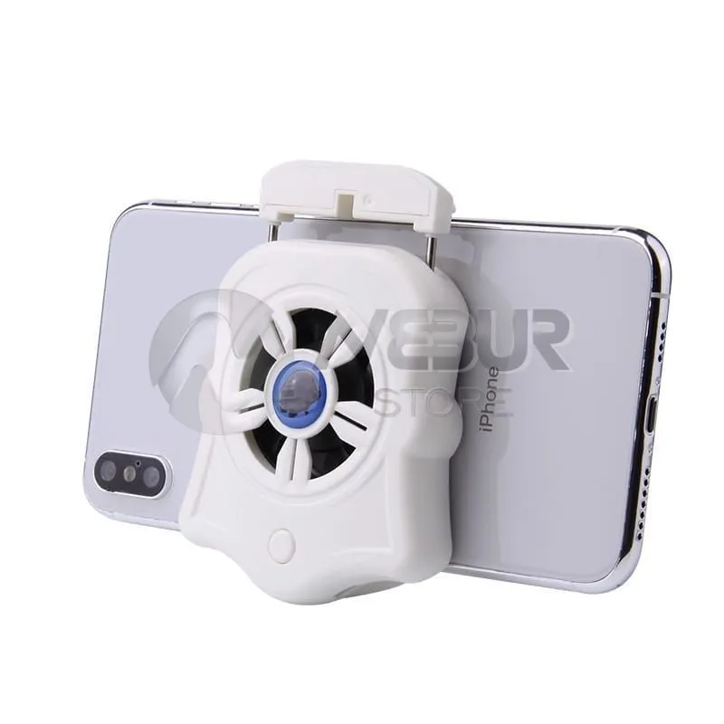 GENERICO - COOLER - DISIPADOR - VENTILADOR P9 Blanco PARA CELULAR